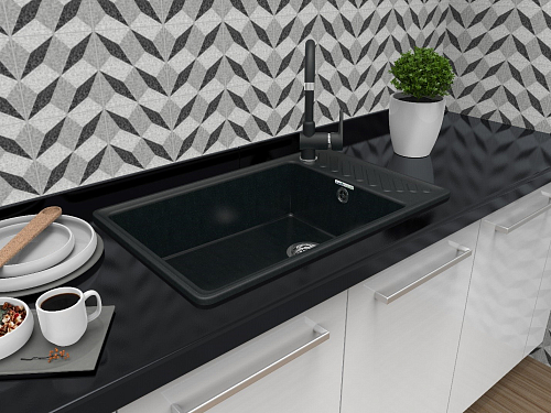 В чем преимущества двойных моек из искусственного камня